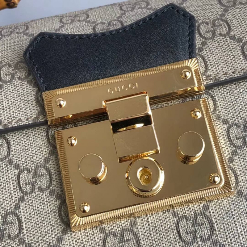 Replica Gucci Padlock Gg Small Bamboo Shoulder Bag 6032211:1High-quality replica