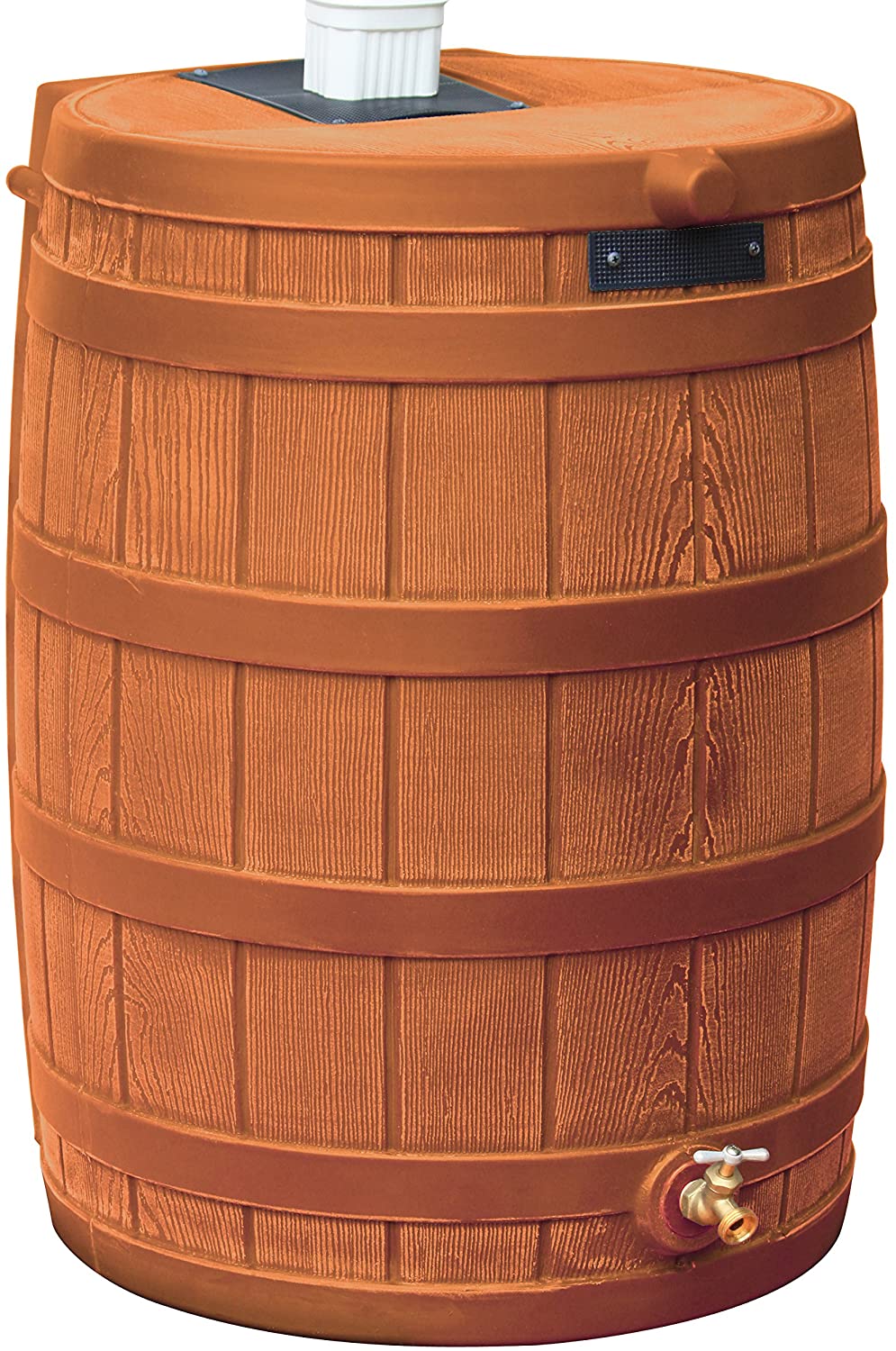 50-Gallon Outdoor Plastic Rain Barrel - Image 3 50-Gallon Outdoor Plastic Rain Barrel - Image 3