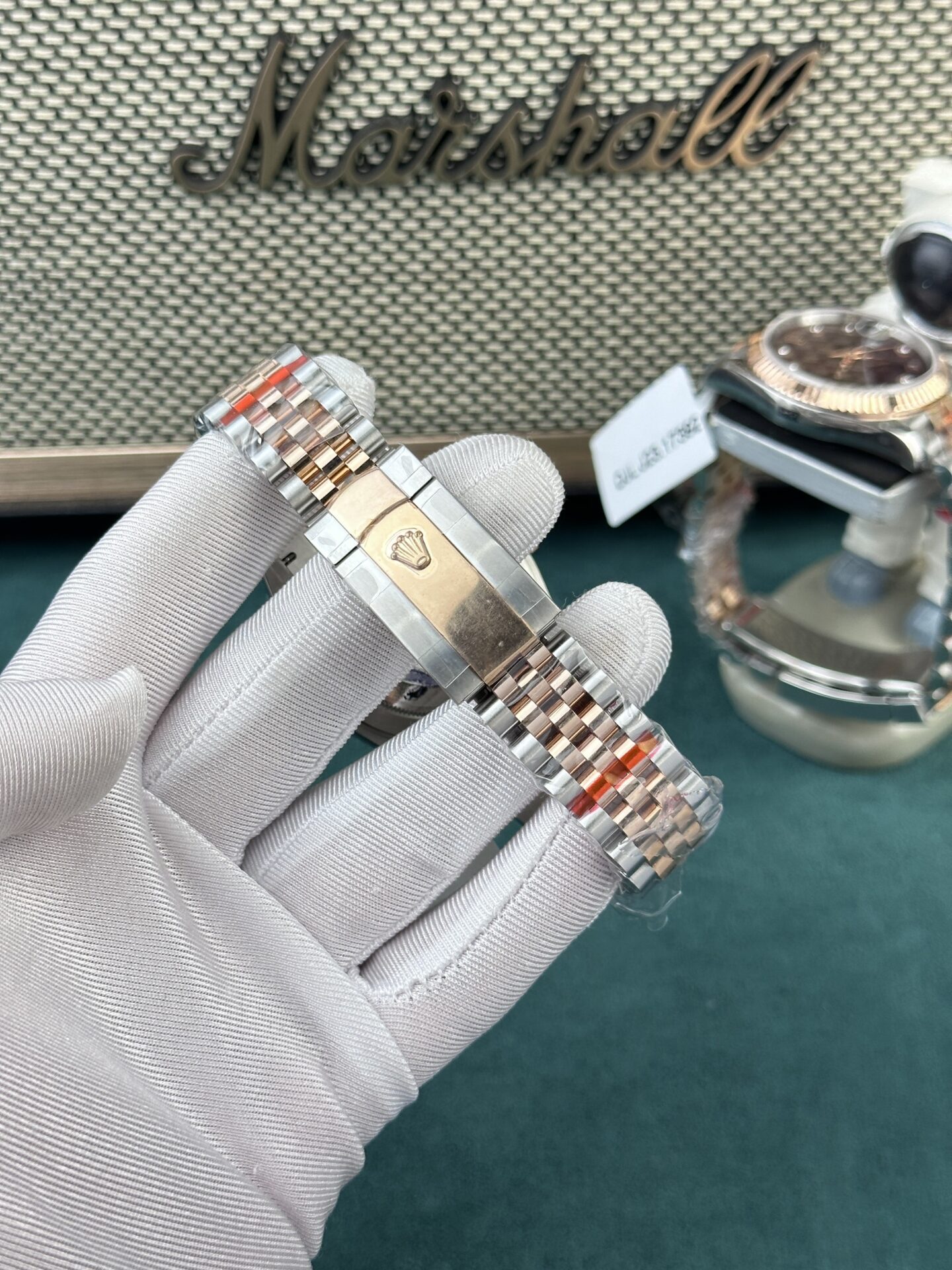Rolex Replica 11 Watch DateJust Rose Gold Wrapped Mother-of-Pearl Dial GM Factory 36mm - Top club