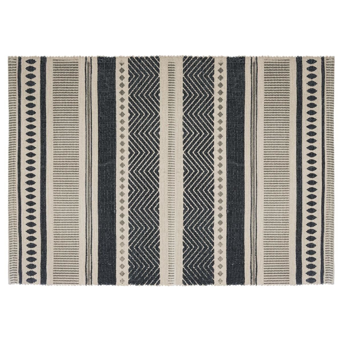 Printed rug, coton 60x90 cm