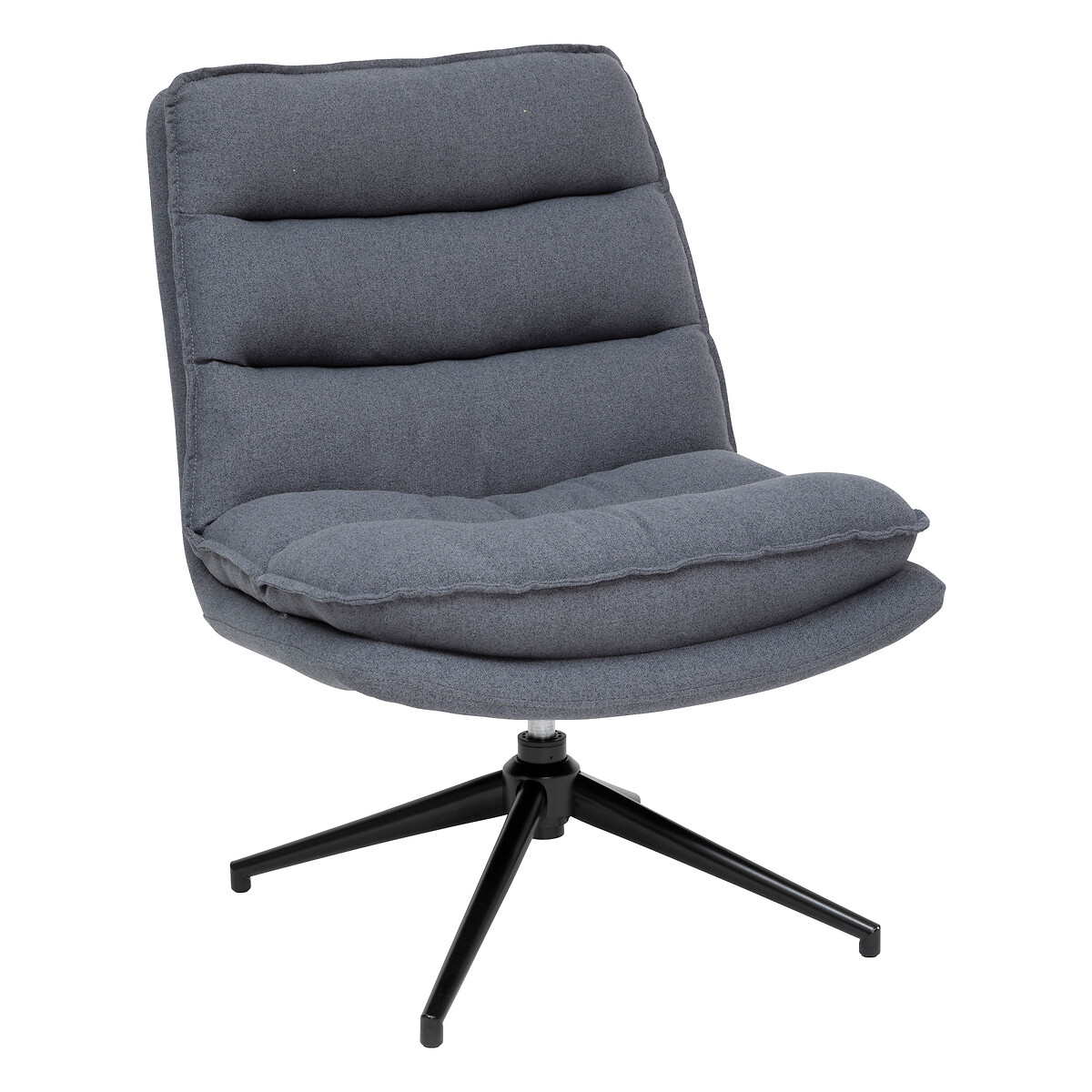 Swivel armchair "Harper" Gray, 1 seat