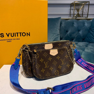 Louis Vuitton Multi Pochette Accessoires Blue Strap1:1High-quality replica