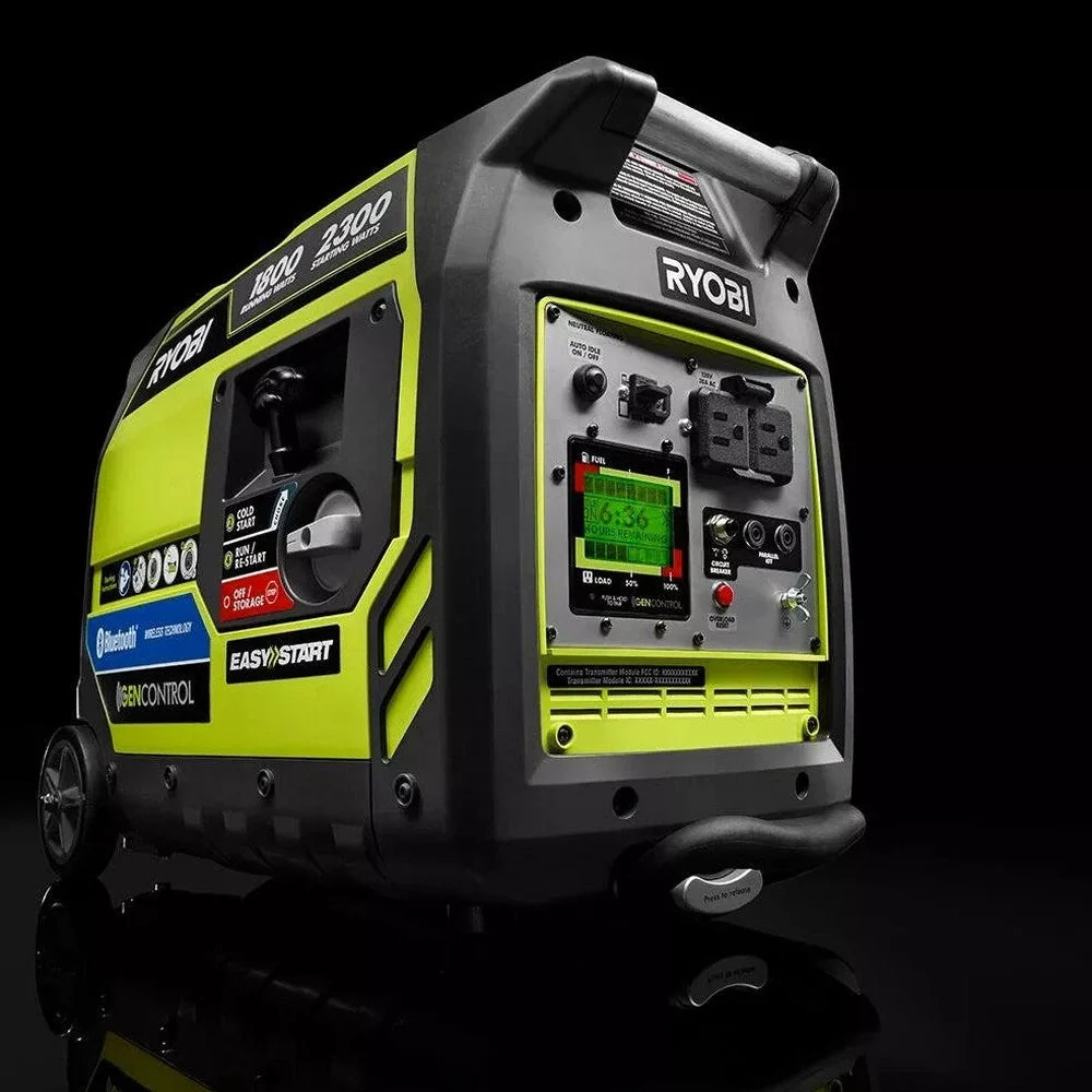 Ryobi 2,300-Watt Gasoline Powered Inverter Generator - Image 2 Ryobi 2,300-Watt Gasoline Powered Inverter Generator - Image 2