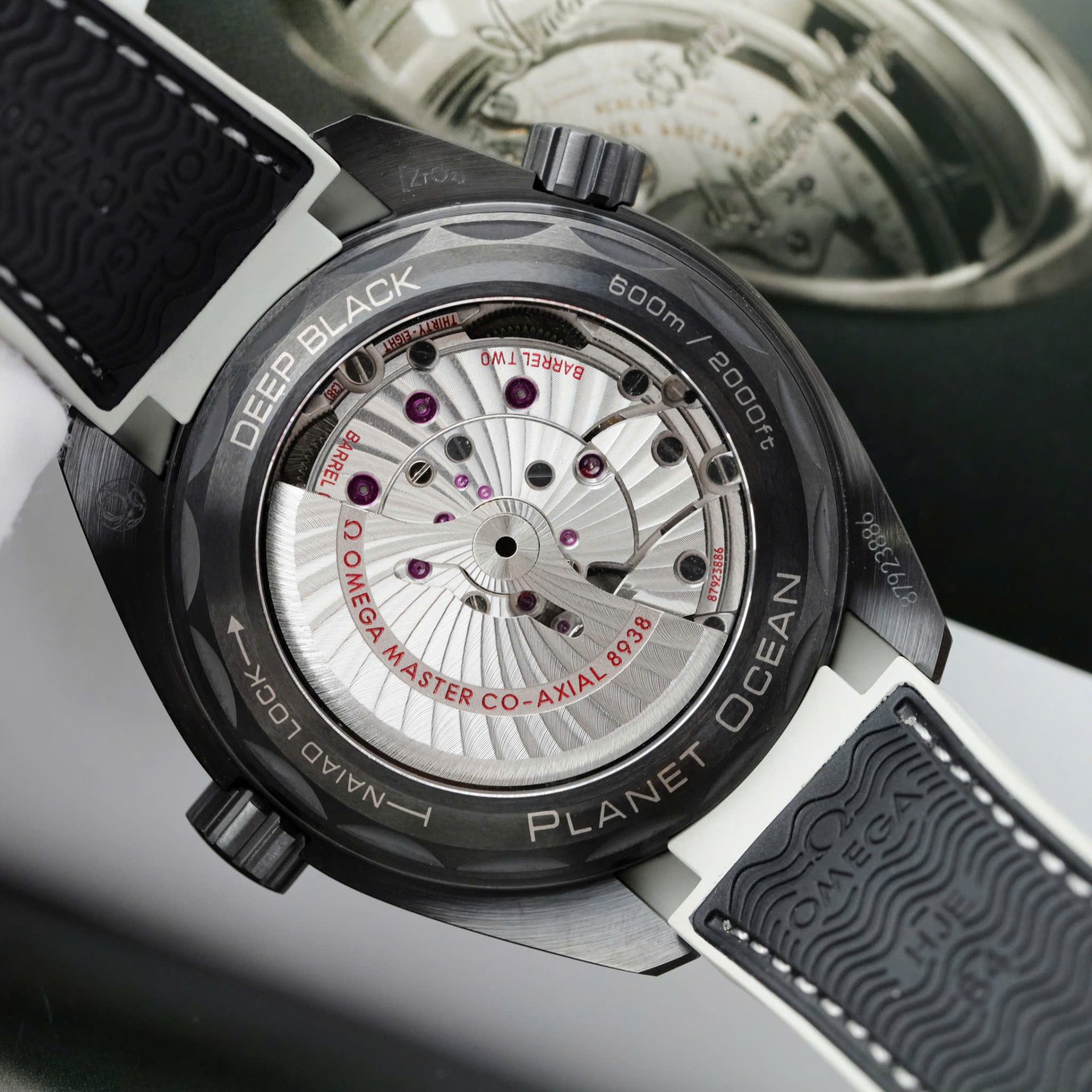 Omega Seamaster Planet Ocean Worldtimer Imitation Watches Black Ceramic Rubber Strap VS Factory 45.5mm - Top club