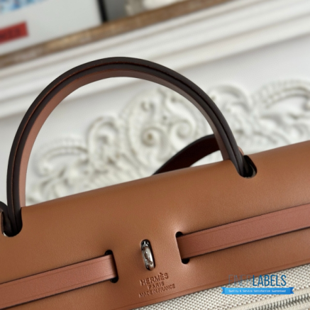 Hermès Herbag Zip 31 Bag | 31x25x10 cm | Luxury Canvas & Leather Shoulder Bag for Women | Spacious Everyday Hermès Tote1:1High-quality replica