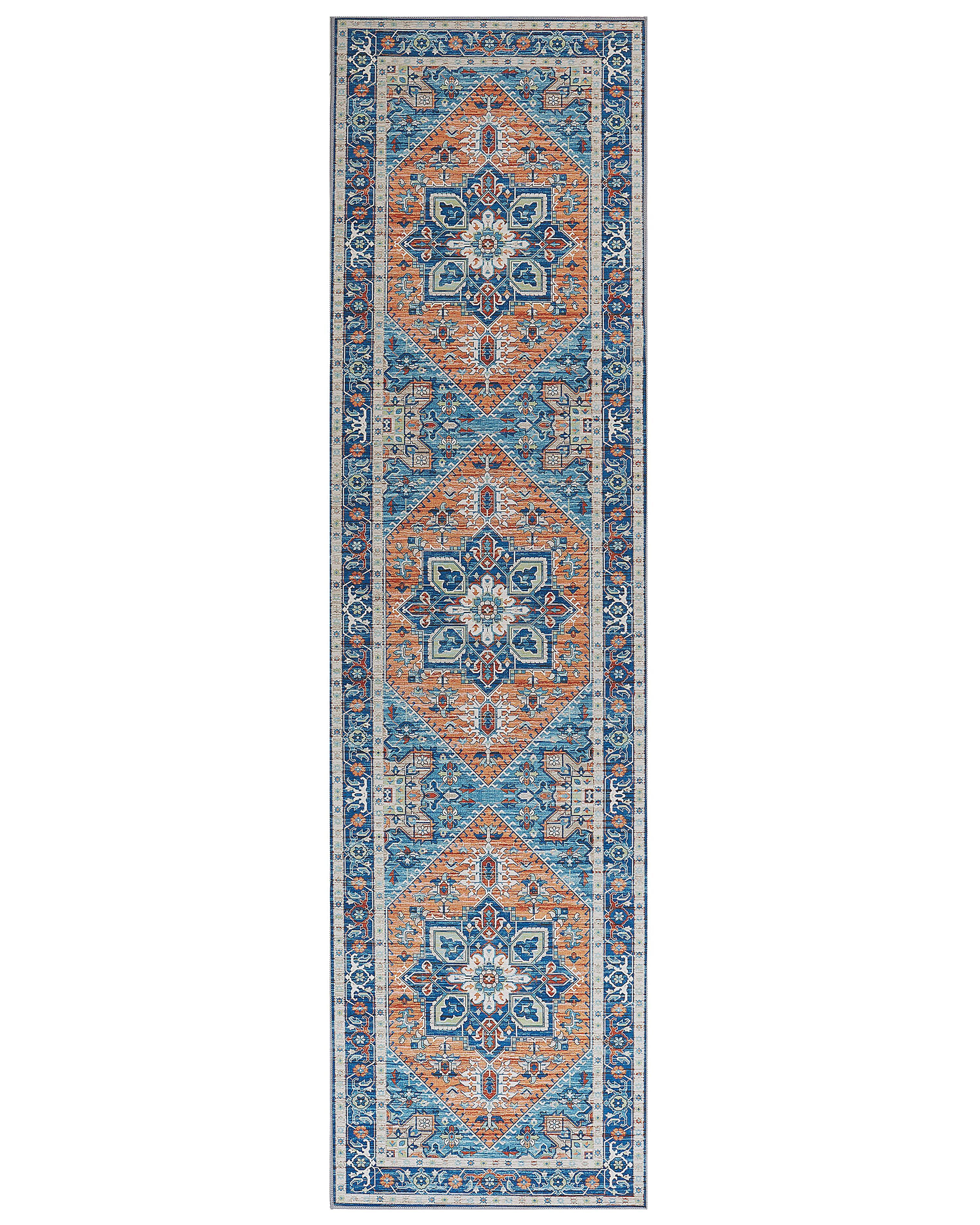Rug RITAPURAM Multicolour 80 x 300 cm
