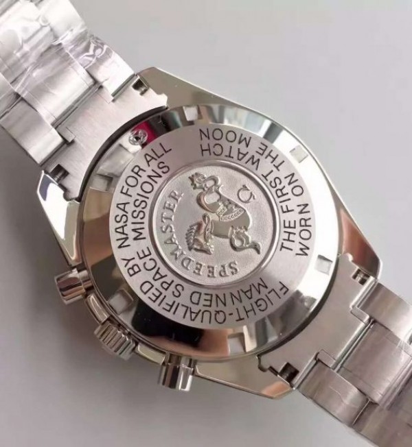 Replica Omega Speedmaster Apollo 11 40th anniversary Black Dial SS Bracelet Manual Winding - Top club