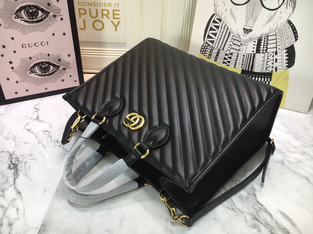 Replica Gucci Aaa-Marmont Medium Tote Bag1:1High-quality replica