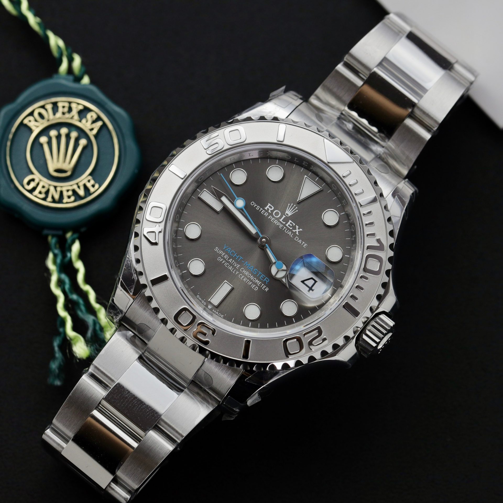 Rolex Replica Watch Yacht-Master 268622 Gray Dial VS Factory 40mm - Top club
