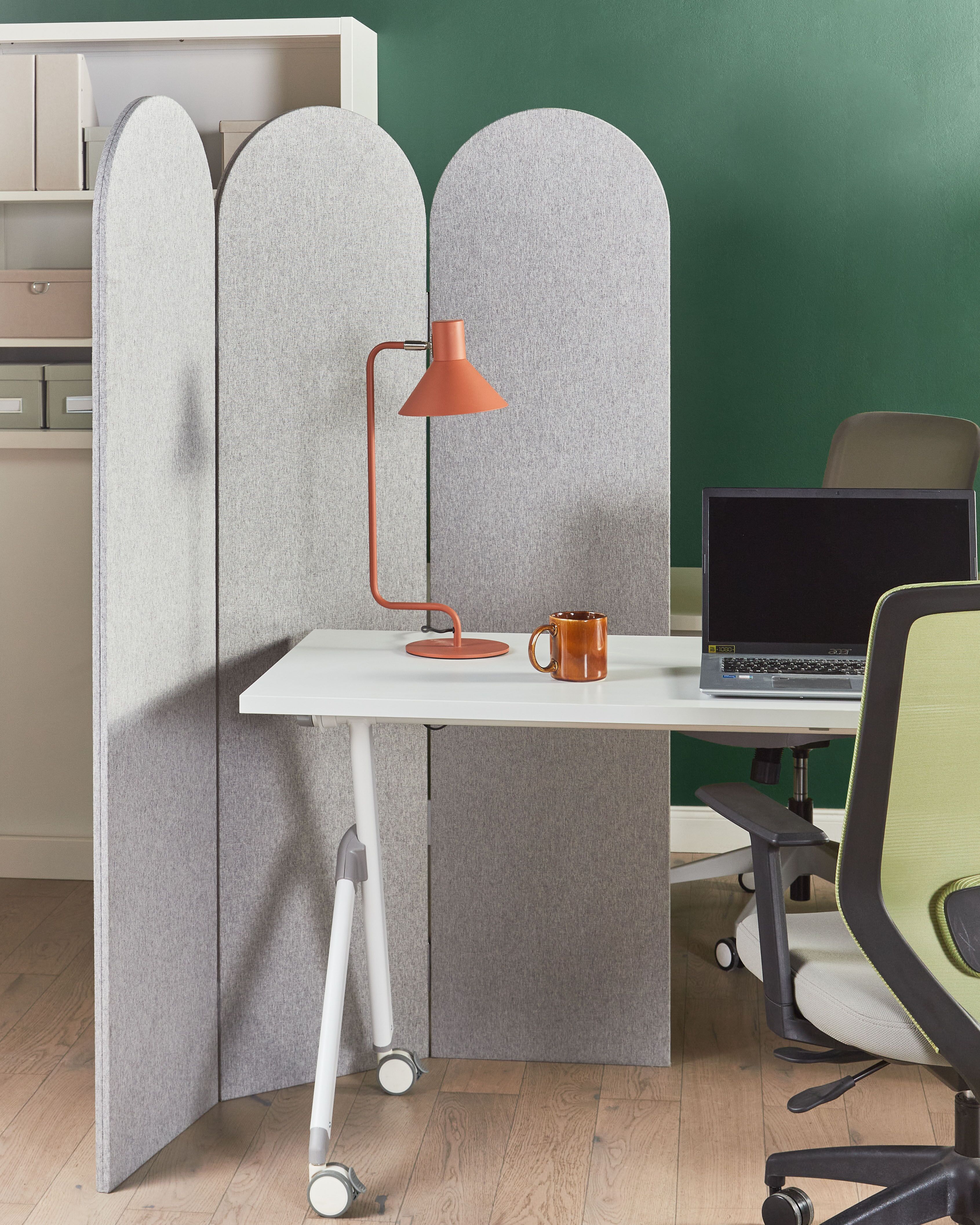 Office Divider SLIMMY Light Grey