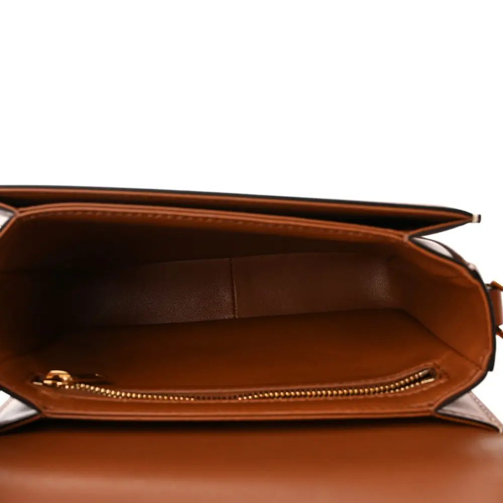Celine Tan Calfskin Mirror Quality Replica with Gold Hardware1:1High-quality replica