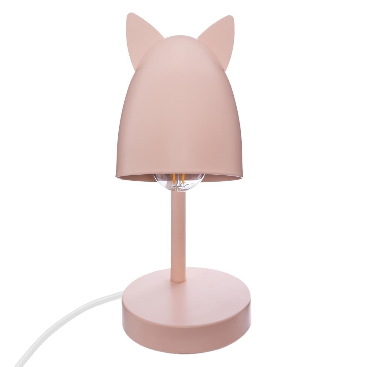 Kids lamp "Ears" Pink, H.31 cm