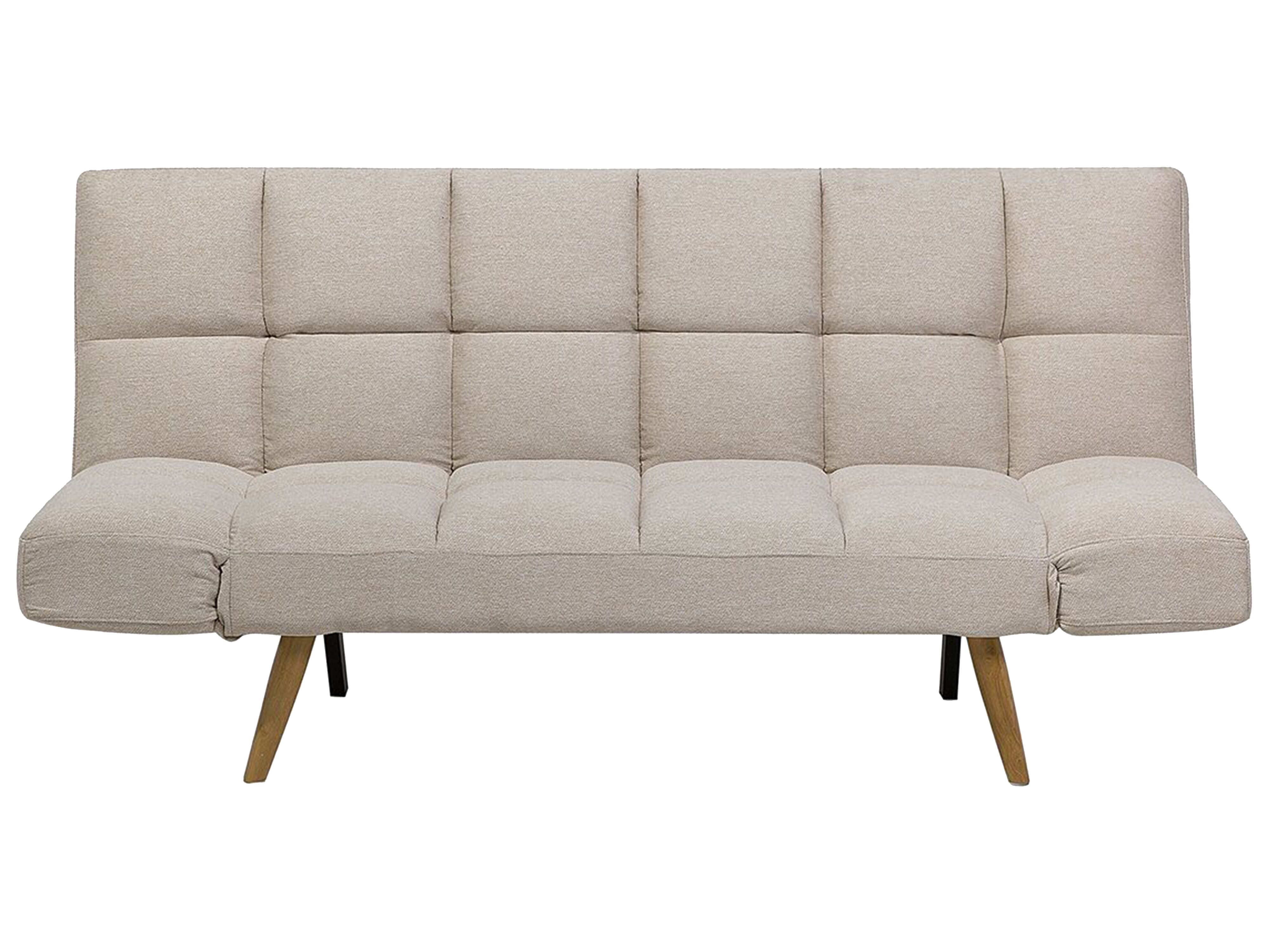 Sofa Bed 2 Seater INGARO Fabric Beige