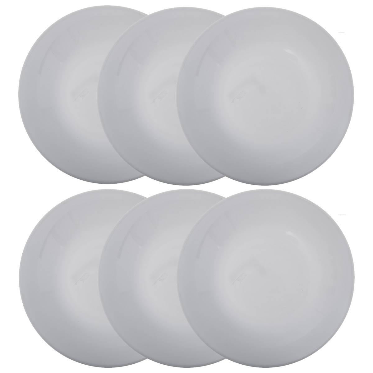 Set of 6 dinner plates "Jeanne" D.27.3 cm