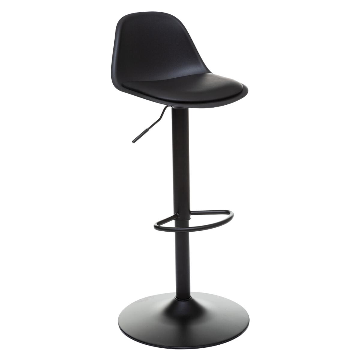 Adjustable bar chair "Aiko" Black