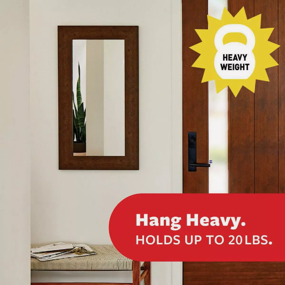 Command 20 Lb. Black Picture Hanging Strips, 8 Pairs