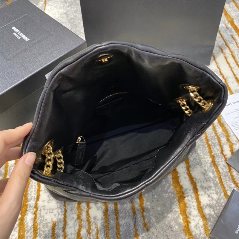 Replica Saint Laurent Loulou Puffer Small Bag In Quilted Lambskin 57747611:1High-quality replica