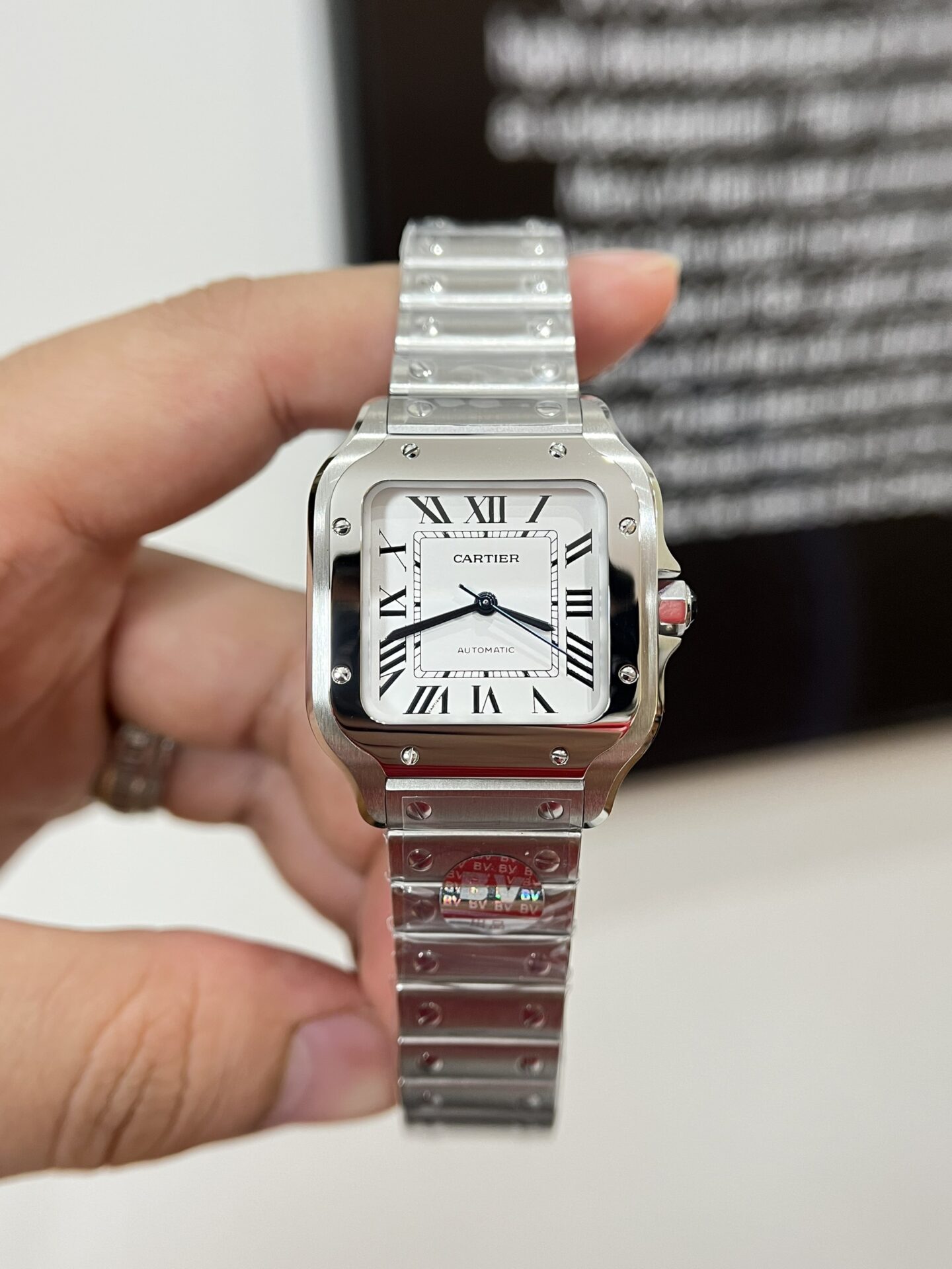 Cartier Santos WSSA0029 Replica 1:1 Watch BV Factory 35mm - Elite Watch Atelier