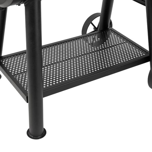 Grand Champ Charcoal Grill and Offset Smoker in Black - Image 13