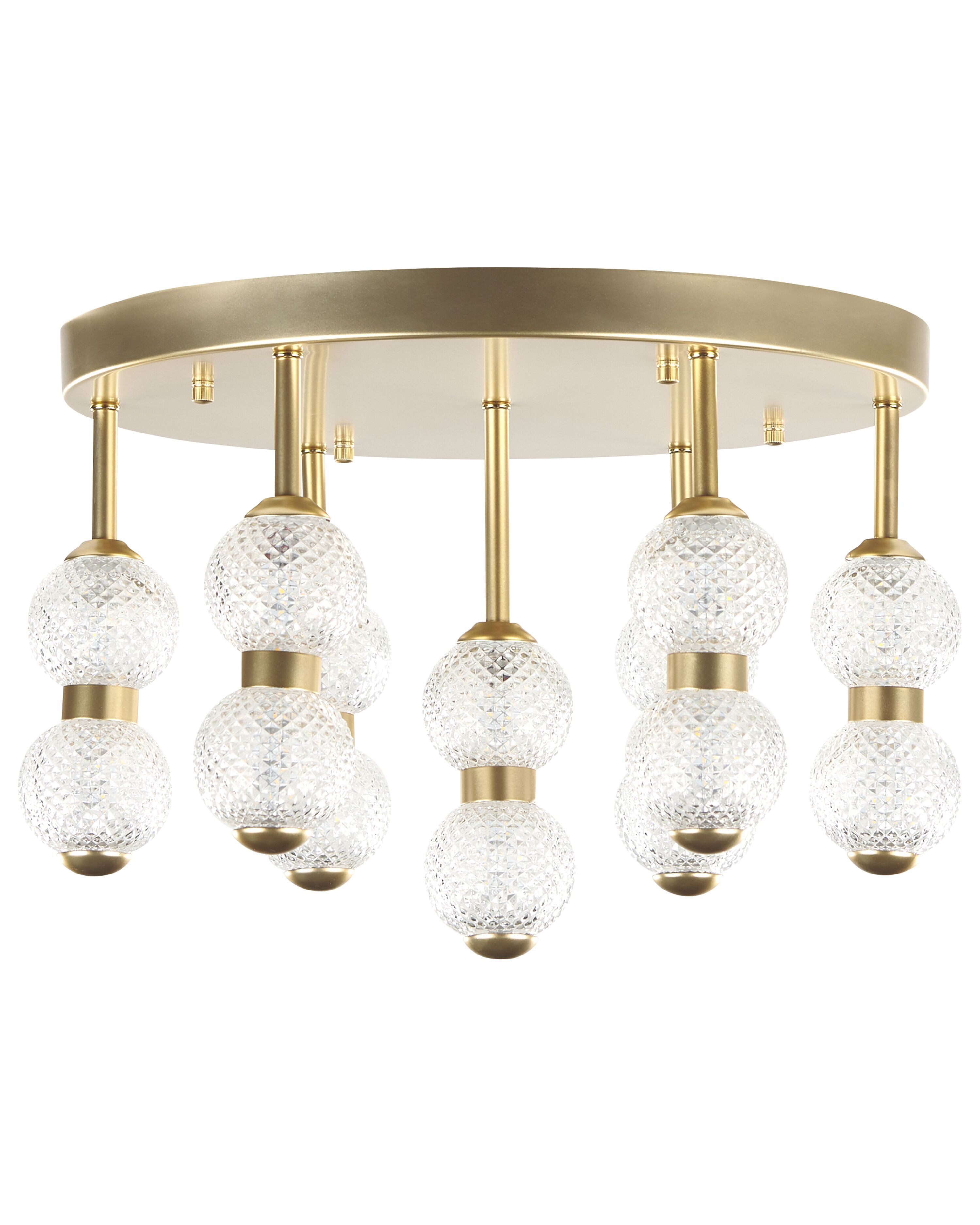Ceiling Lamp YOWAKA Metal Gold