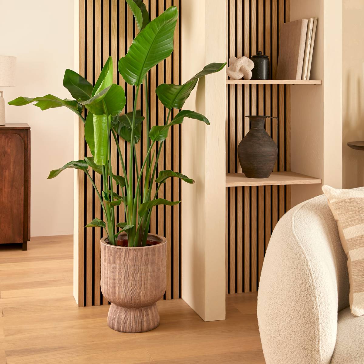 Planter "Romia" Brown, 30x30 cm