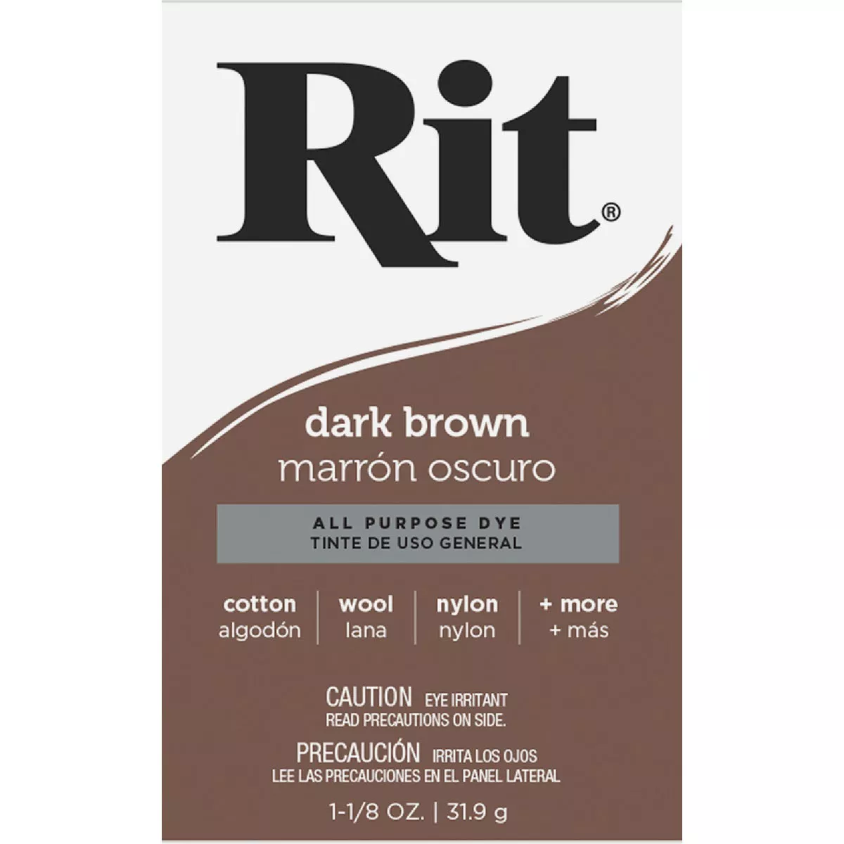 Rit Dark Brown 1-1/8 Oz. Powder Dye