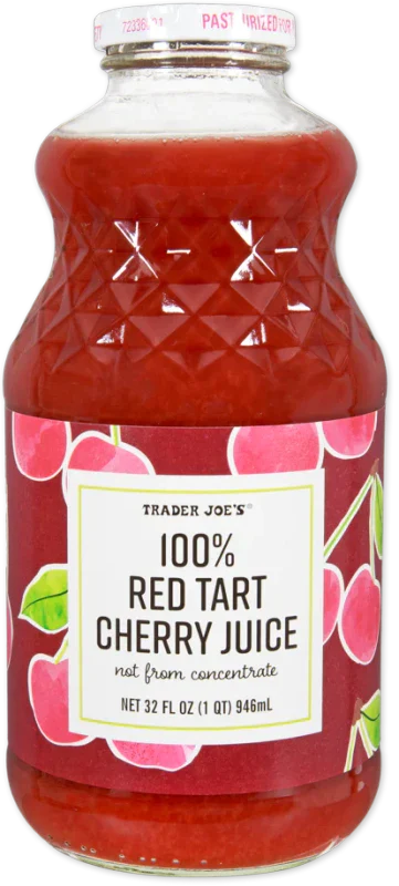 100% Red Tart Cherry Juice – Bold Antioxidant Drink 32 Fl Oz