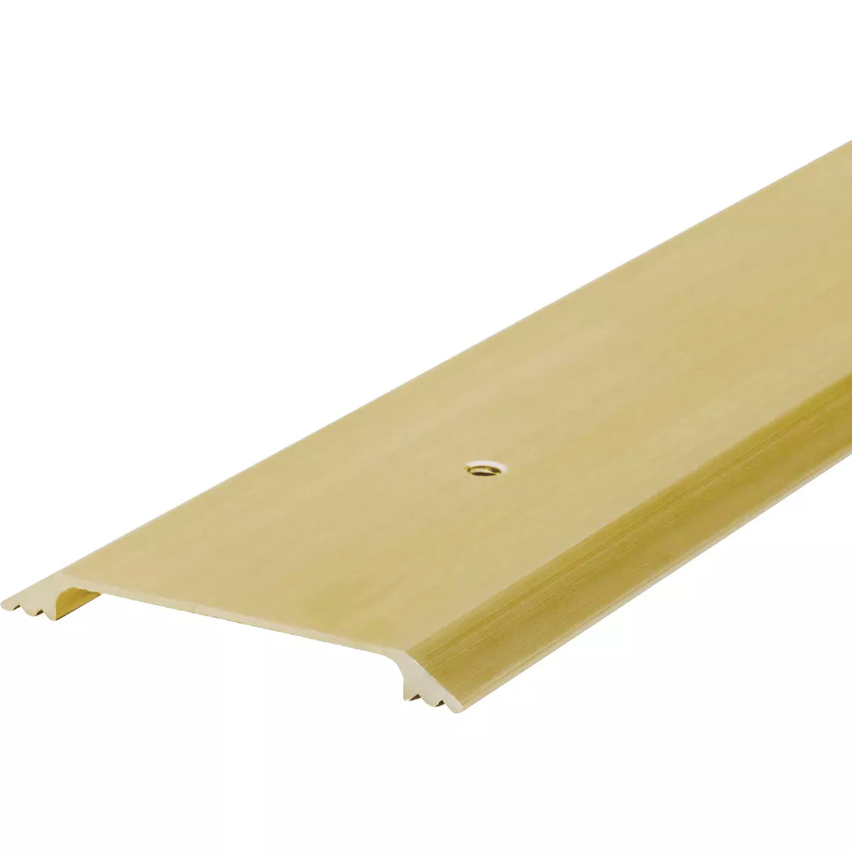 M-D Building Products 2-1/2 In. x 1/4 In. x 36 In. Gold Aluminum Flat Profile Threshold for Interior Doorways