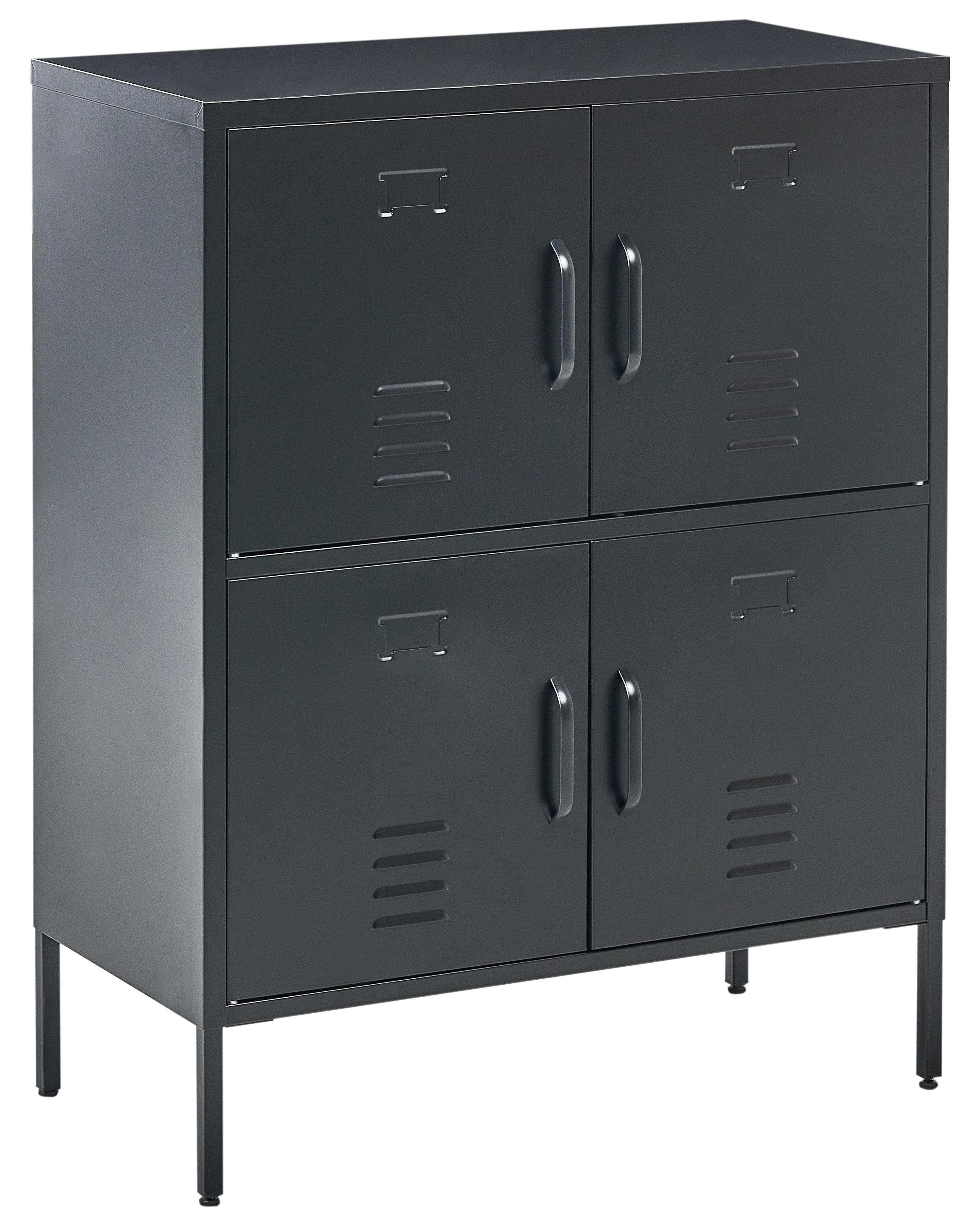 Storage Unit HOLBECK Metal Black