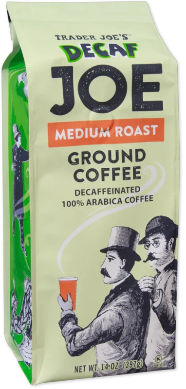 Decaf Joe Medium Roast Ground Coffee 14 Oz Arabica