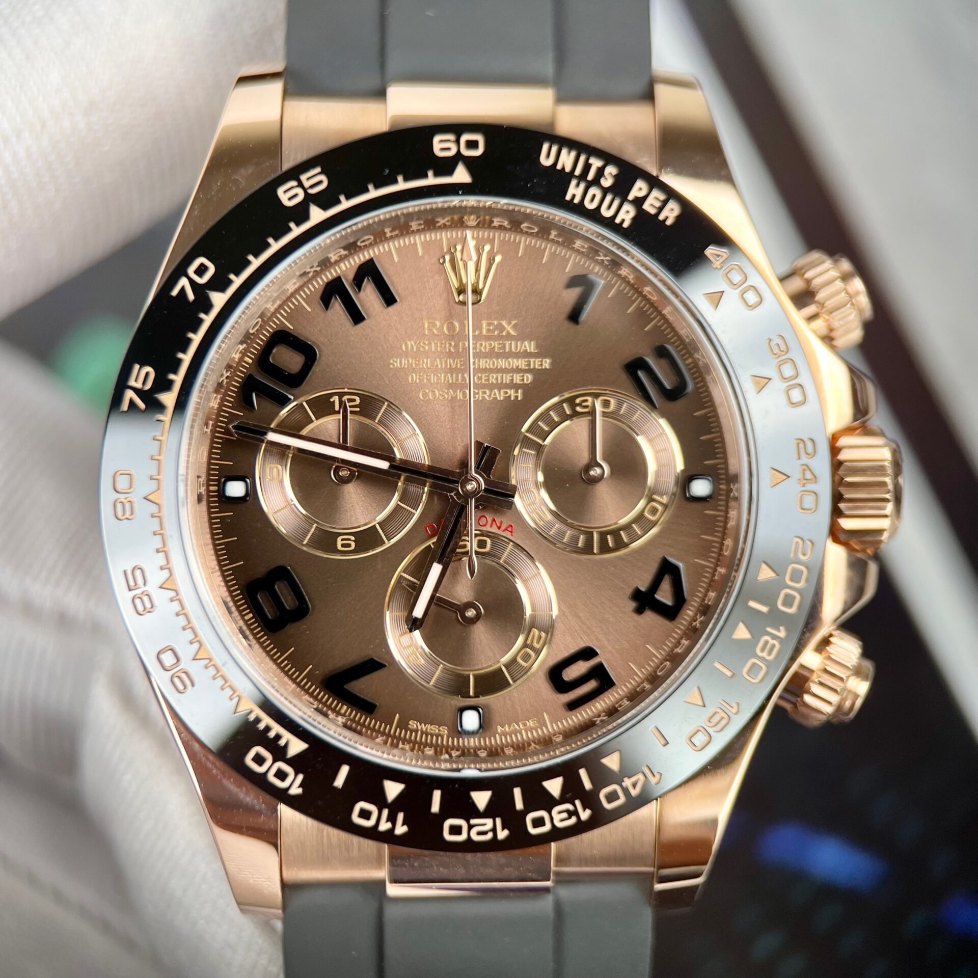 Rolex Daytona 116515LN 18K Rose Gold Wrapped Replica Watch 40mm - Top club