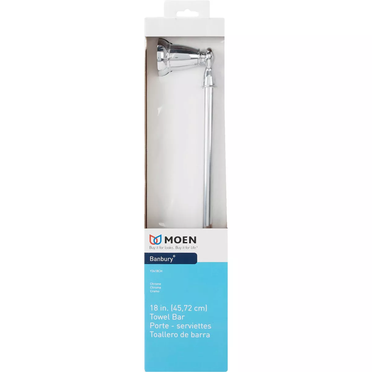 Moen Banbury 18 In. Towel Bar, Chrome