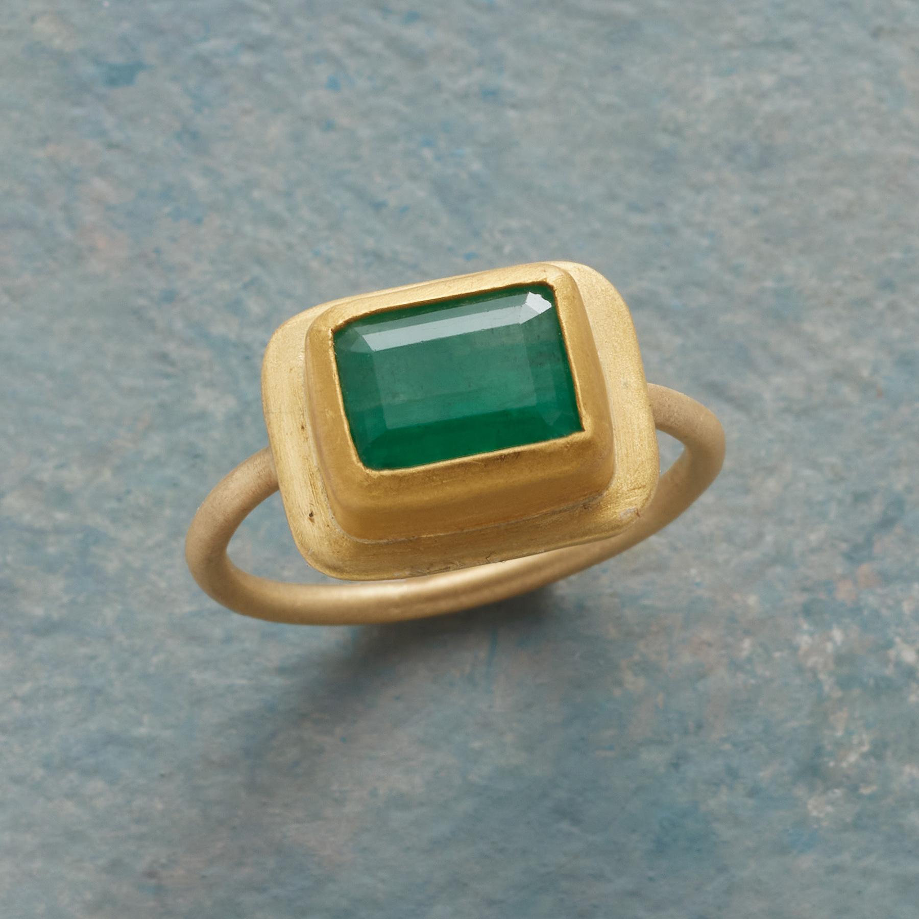 Emerald Goddess Ring - Sundance Clothing