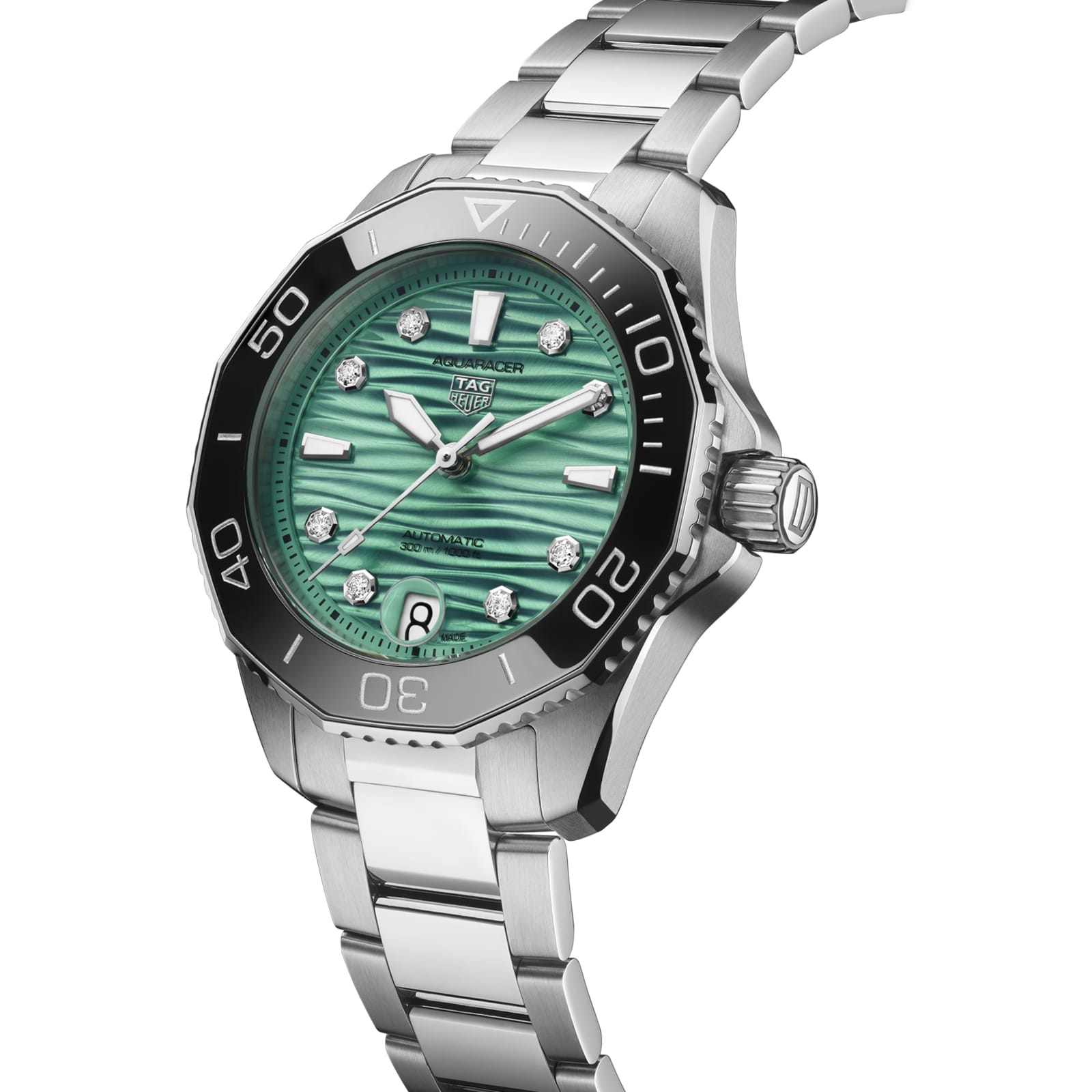 TAG Heuer Replica Watch Aquaracer Professional 300 Date Automatic 36 mm Steel(1:1 replica) - Elite Watch Atelier
