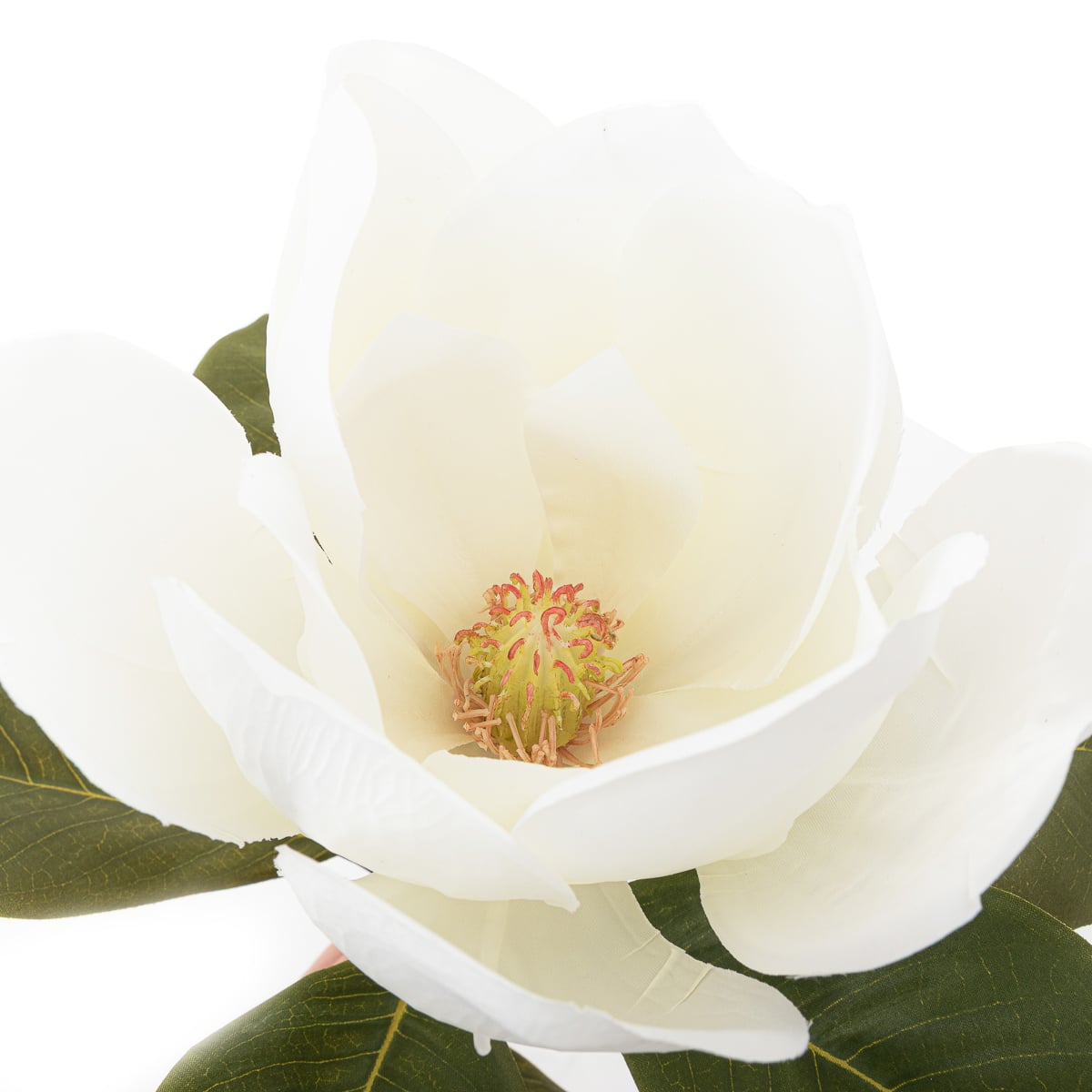 Kwiat sztuczny HIYA magnolia biała 71 cm