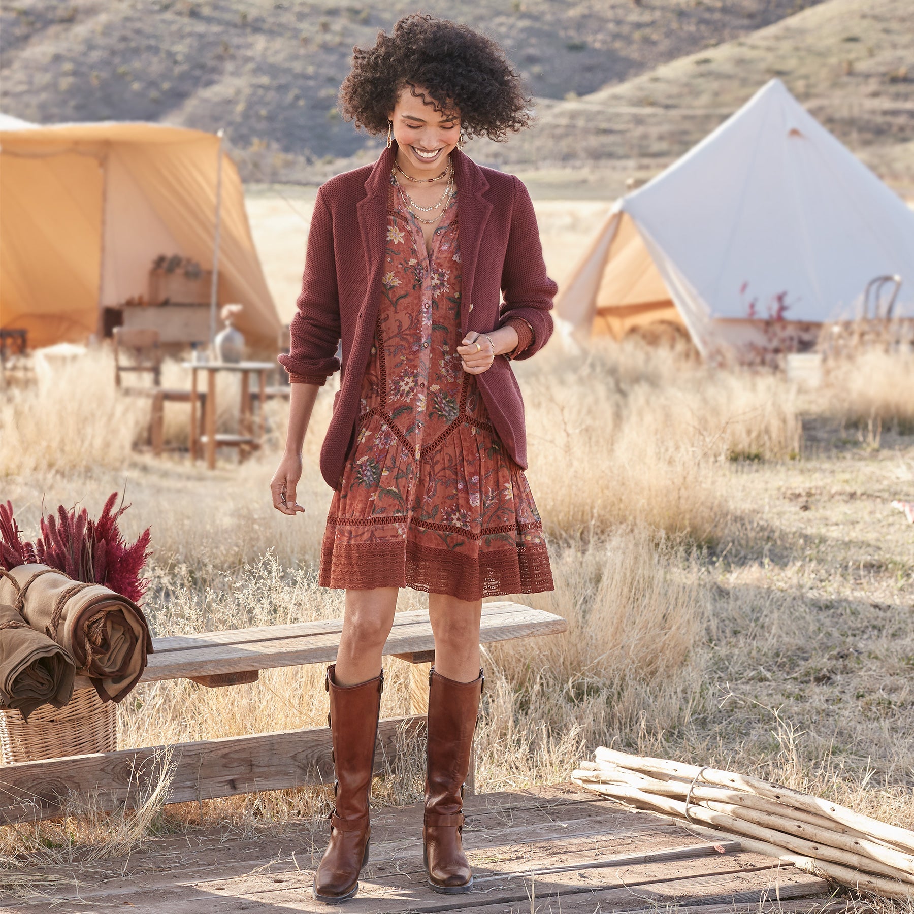 Andes Meadow Dress, Petite - Sundance Clothing