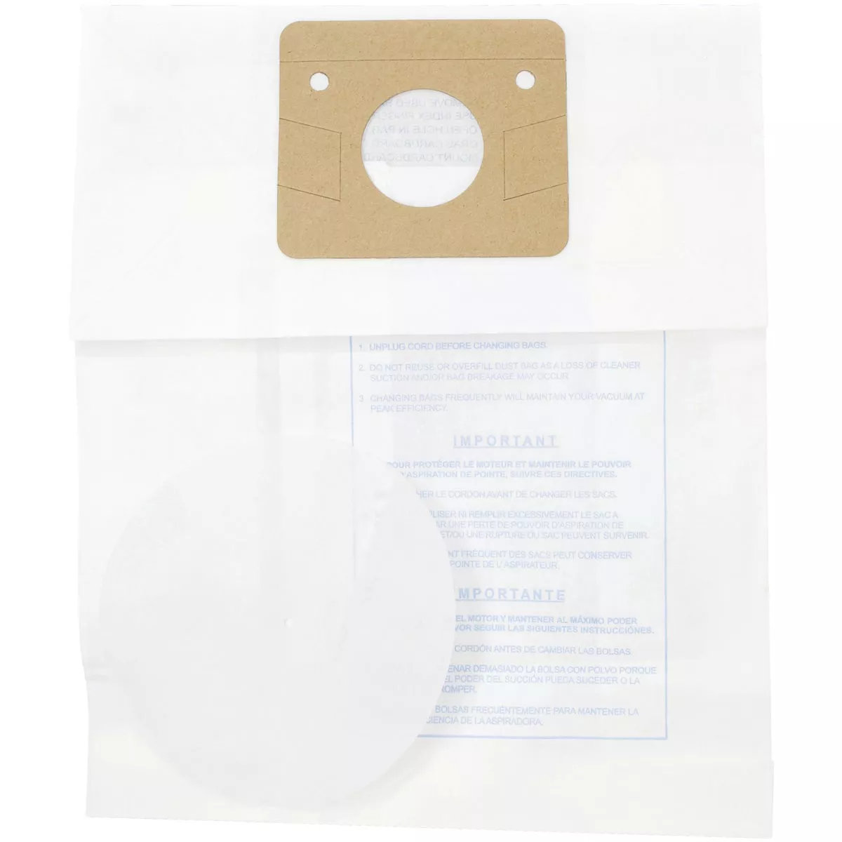 Type B Standard Vacuum Bag (3-Pack)
