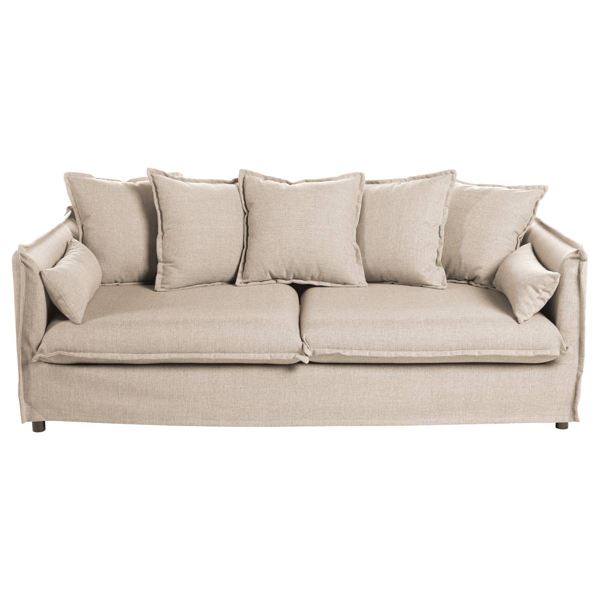 Sofa "Odilon" 3 seats, Beige