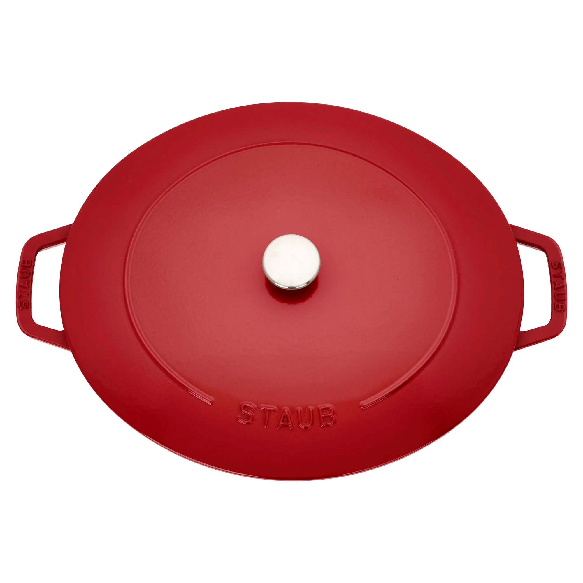 Staub Cast Iron 6.25-qt Shallow Oval Dutch Oven - Citron - Image 43