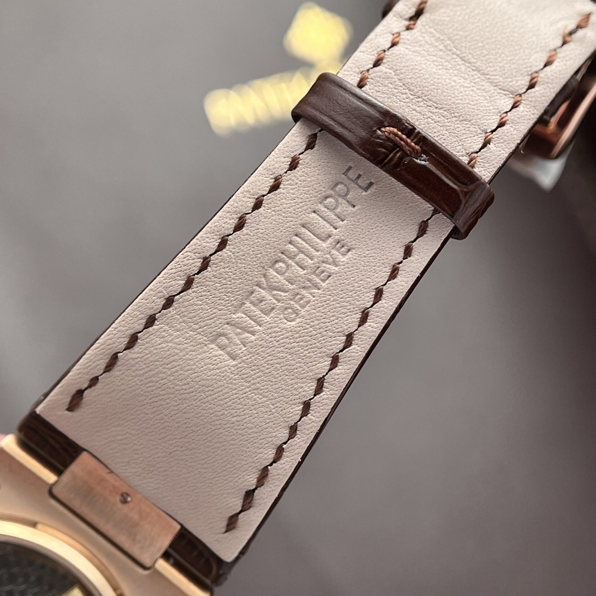 Patek Philippe Replica Watch Nautilus 5712R Brown Leather Strap GR Factory 40mm - Top club