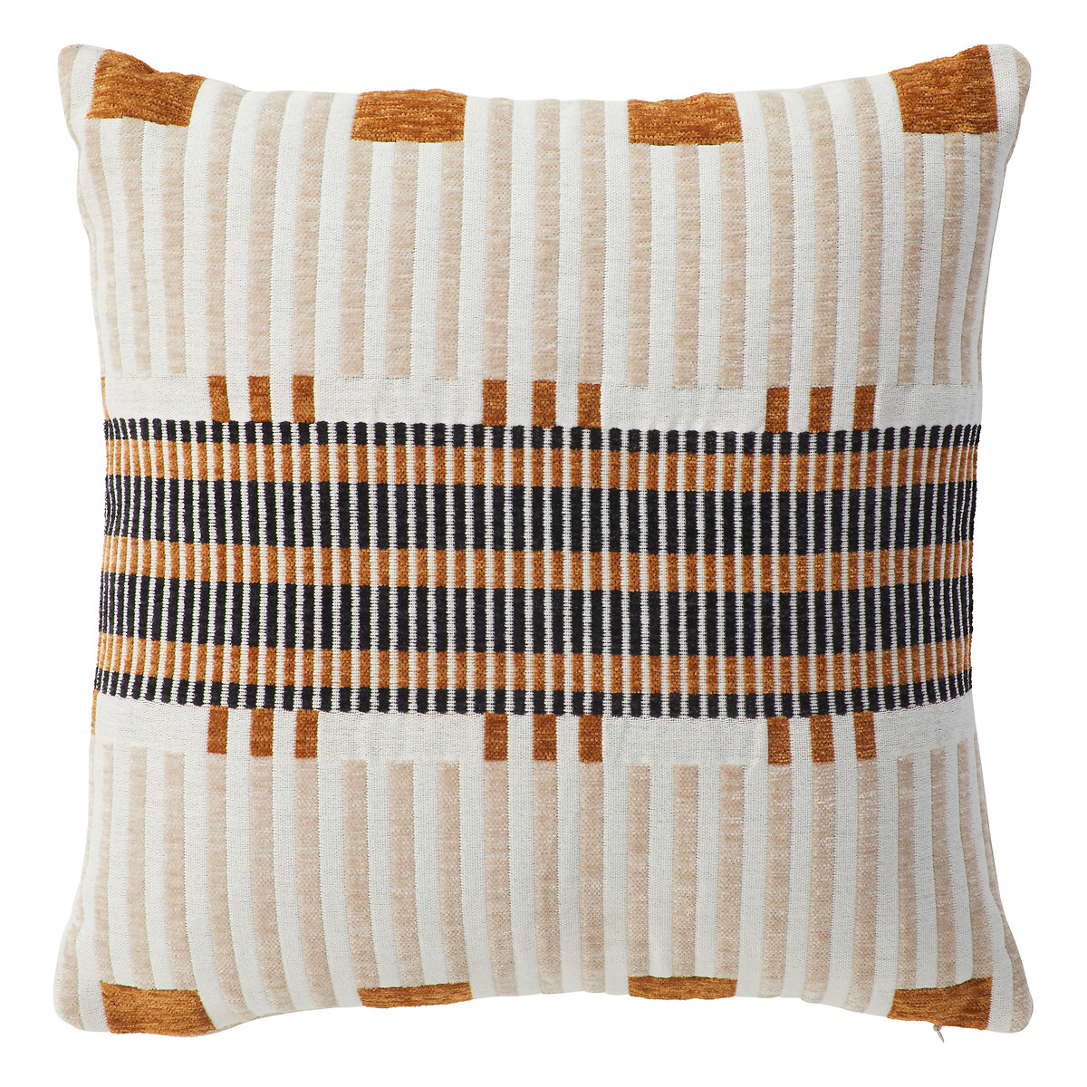 Cushion "Jangwa" Jacquard, Linen, 40x40 cm