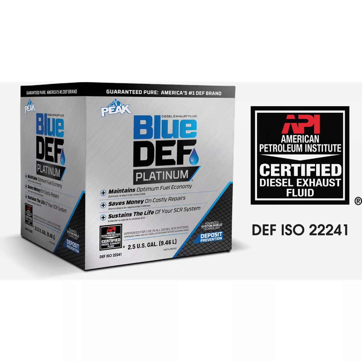 Blue Def Platinum 2.5 Gal. Diesel Exhaust Fluid