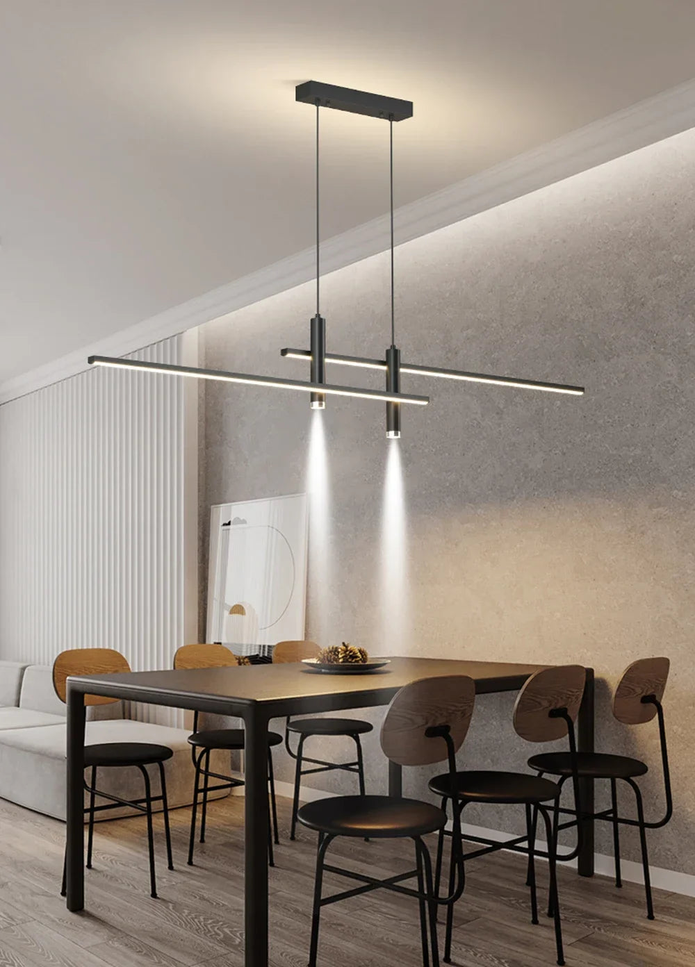 IndusGlow – Moderne Industriële LED Hanglamp met Stoer Design