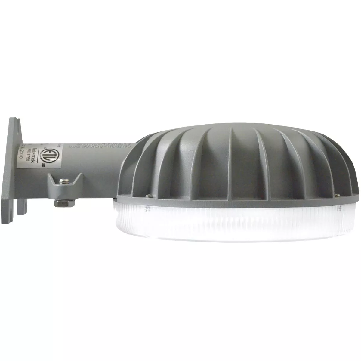 Stonepoint Gray Dusk to Dawn LED Barn Light Fixture, 4000 Lm.