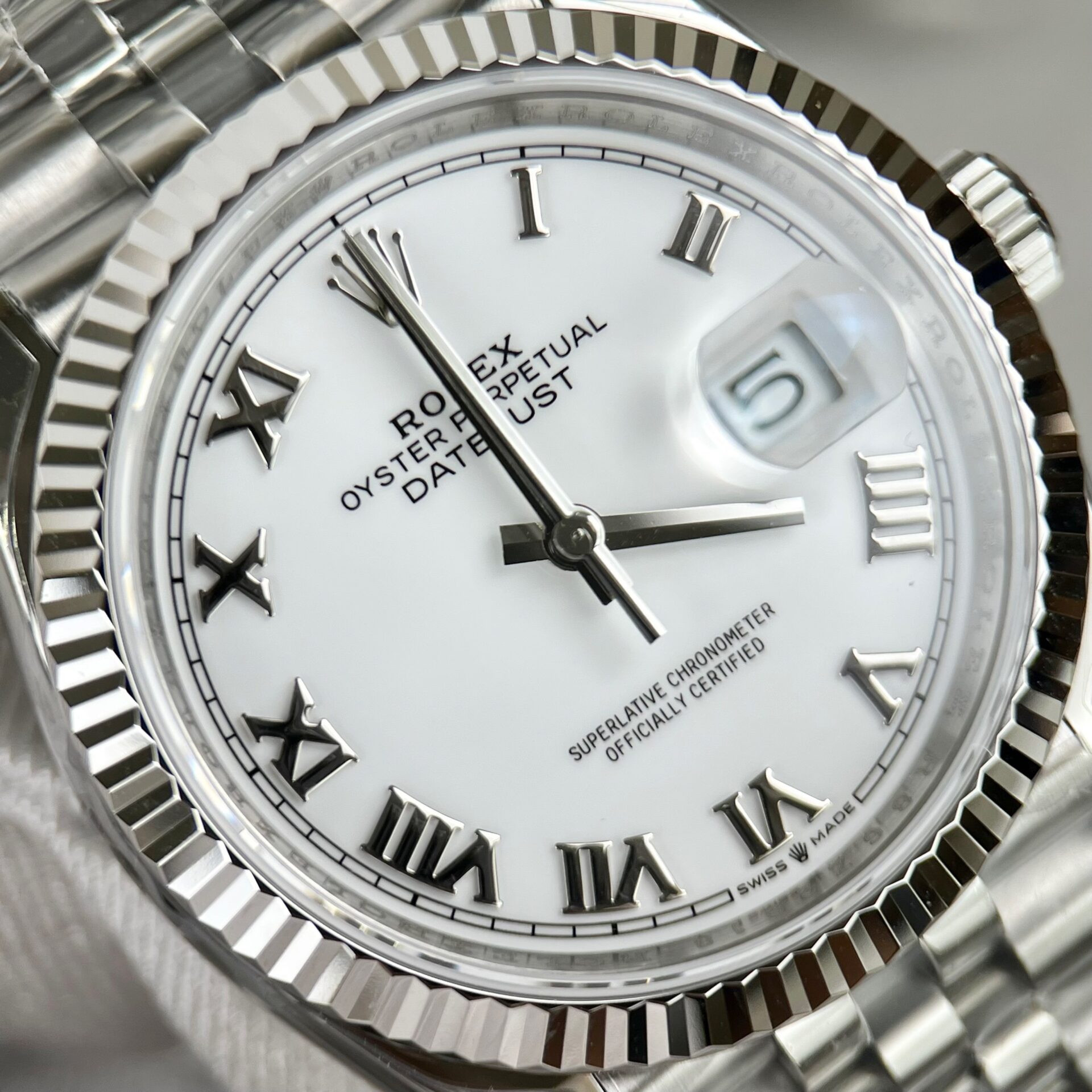 Rolex DateJust 126234 Replica Watch White Dial VS Factory 36mm - Top club