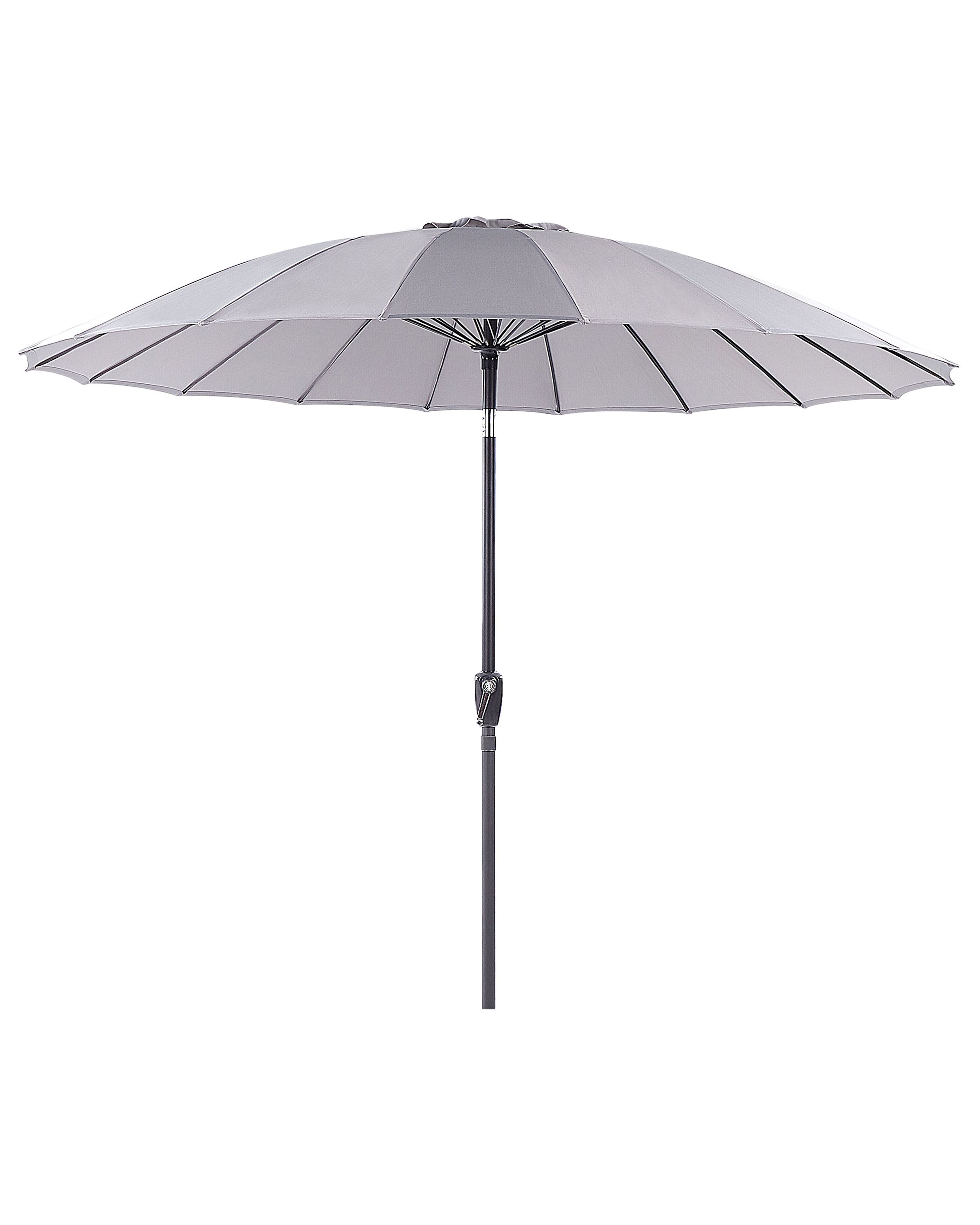 Market Parasol 255 cm BAIA Light Grey