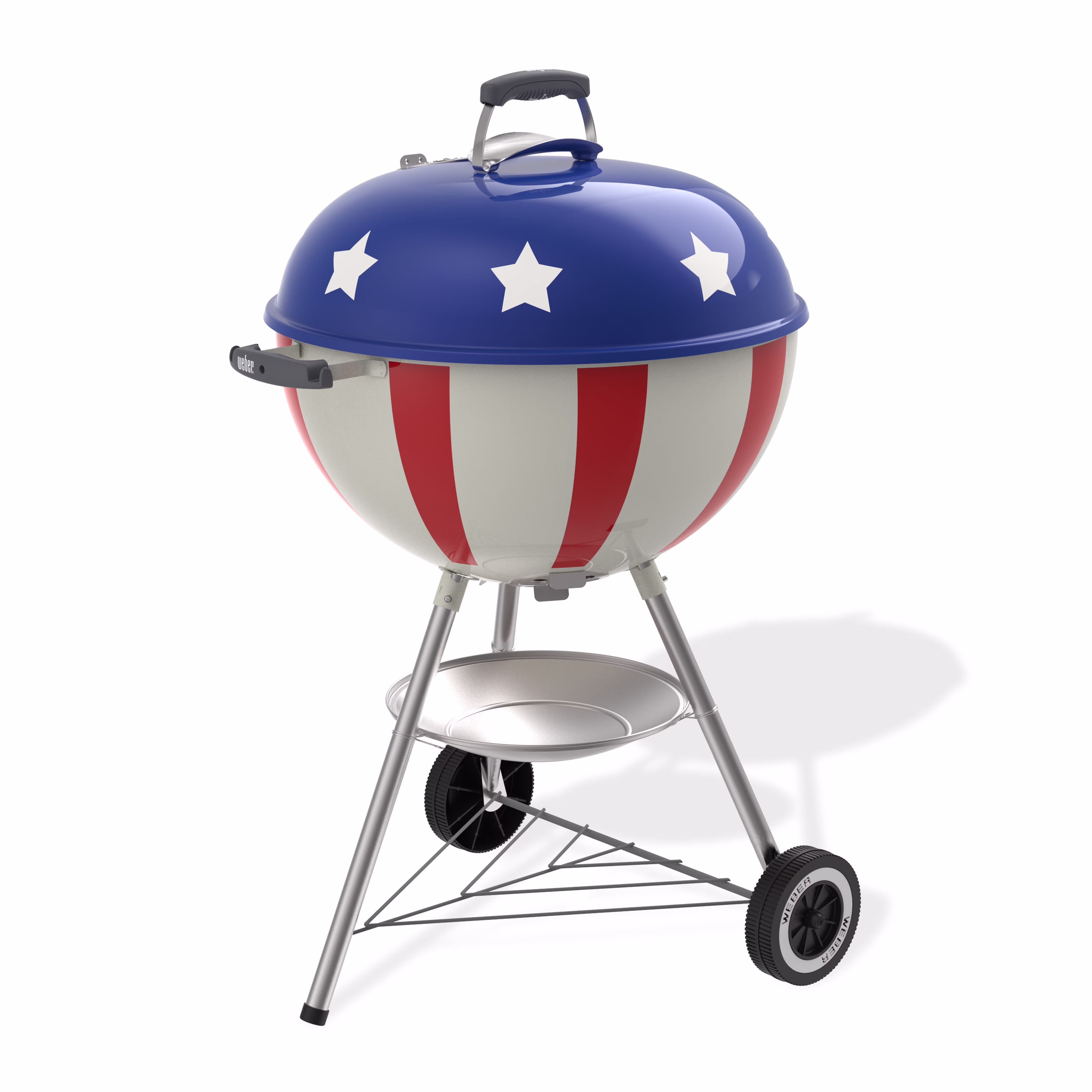 Weber Original Kettle 22-Inch Charcoal Grill, Black - Image 3