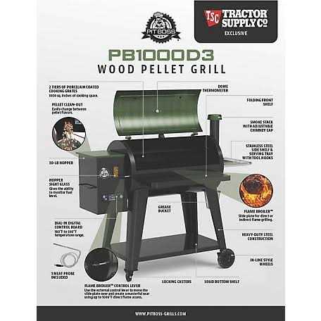 Pit Boss Pellet Grill And Smoker, 1,021 Square Inches - PB820FB1 - Image 4 Pit Boss Pellet Grill And Smoker, 1,021 Square Inches - PB820FB1 - Image 4