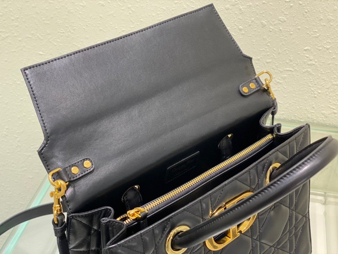 Christian Dior Micro 30 Montaigne Bag Black, For Women, Women’s Handbags 15cm/6in CD S2110UMOS_M9001:1High-quality replica
