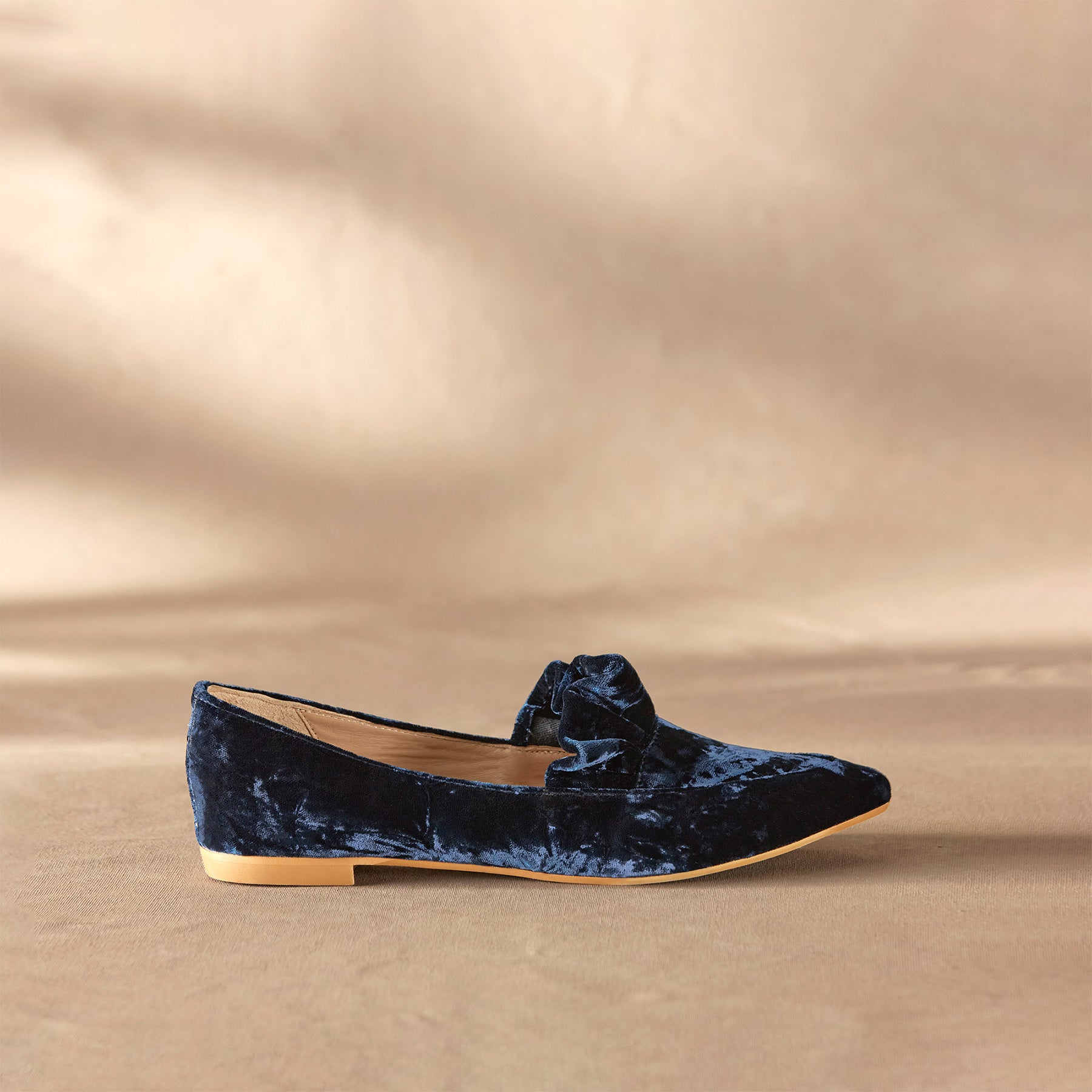 Chrystal Velvet Flats - Sundance Clothing